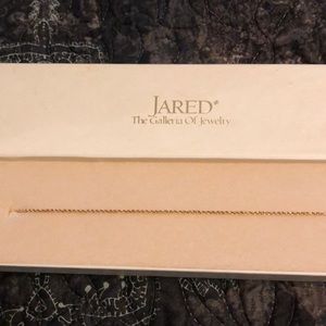 Gold bracelet from Jared